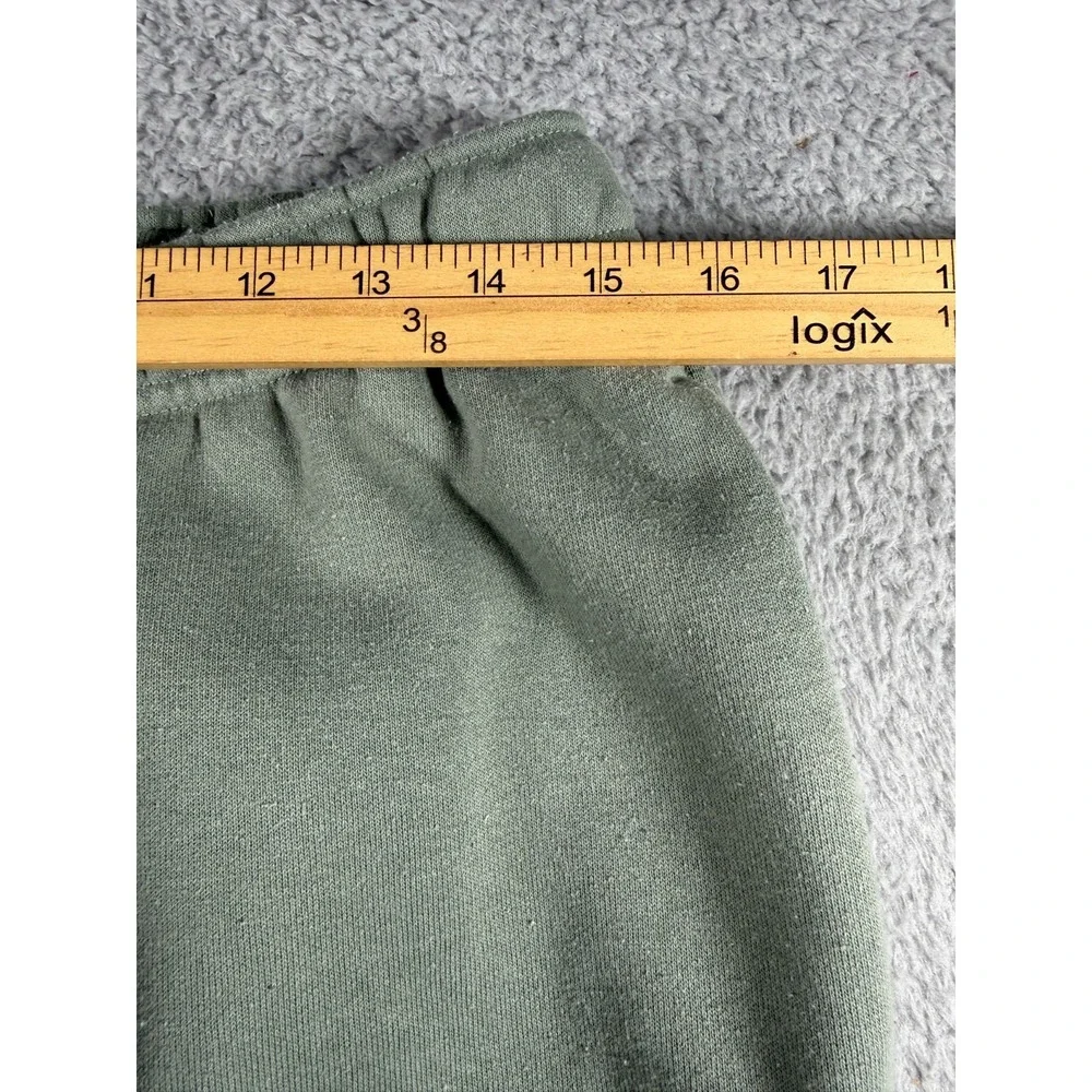 The North Face Green Fleece Drawstring Joggers Mens size Medium